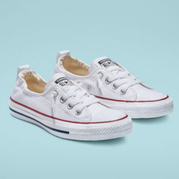 NWT Converse Shoreline Slip-On All White Shoes - Picture 3 of 8
